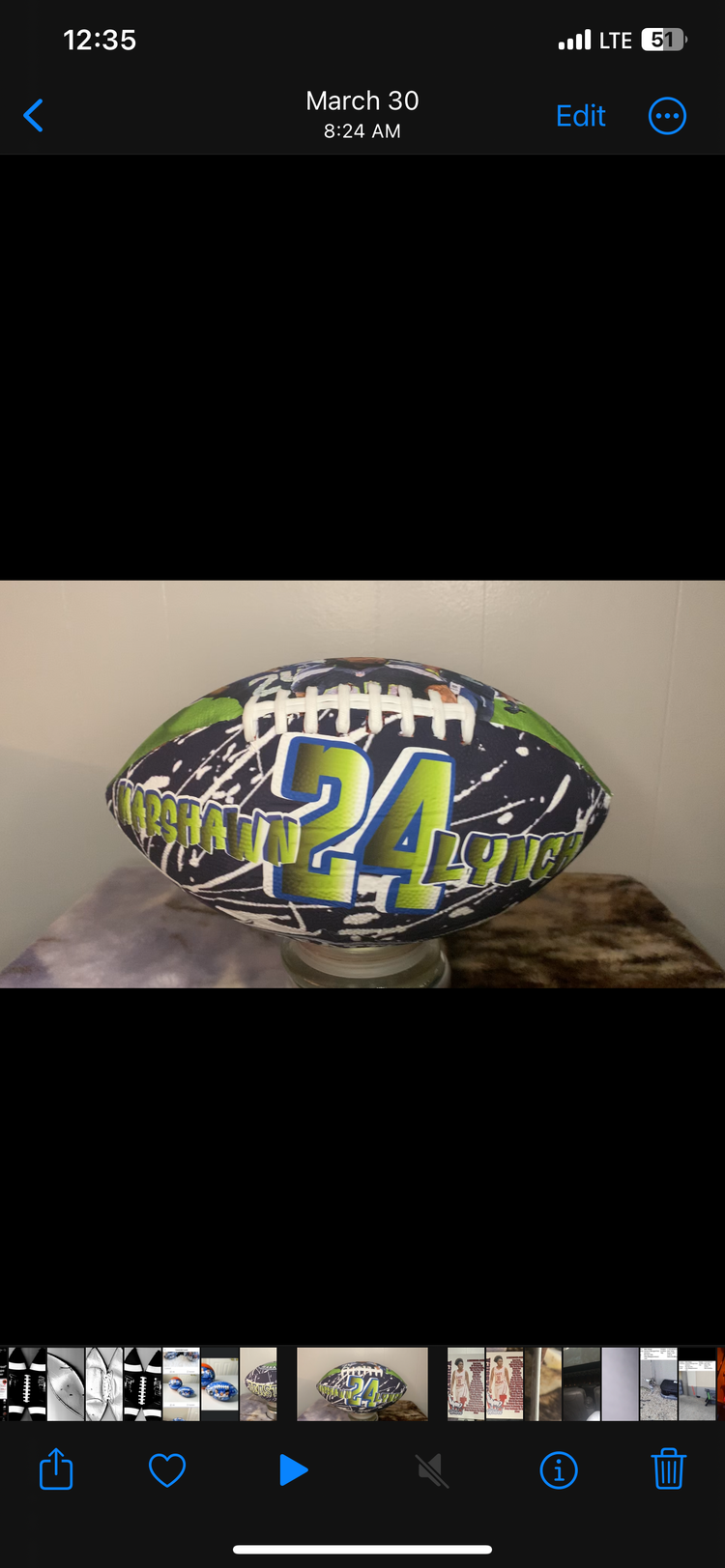Custom Football