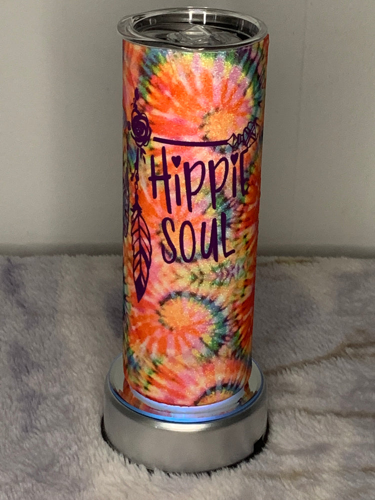 Vinyl Hippie Soul 20 ounce Skinny Tumbler
